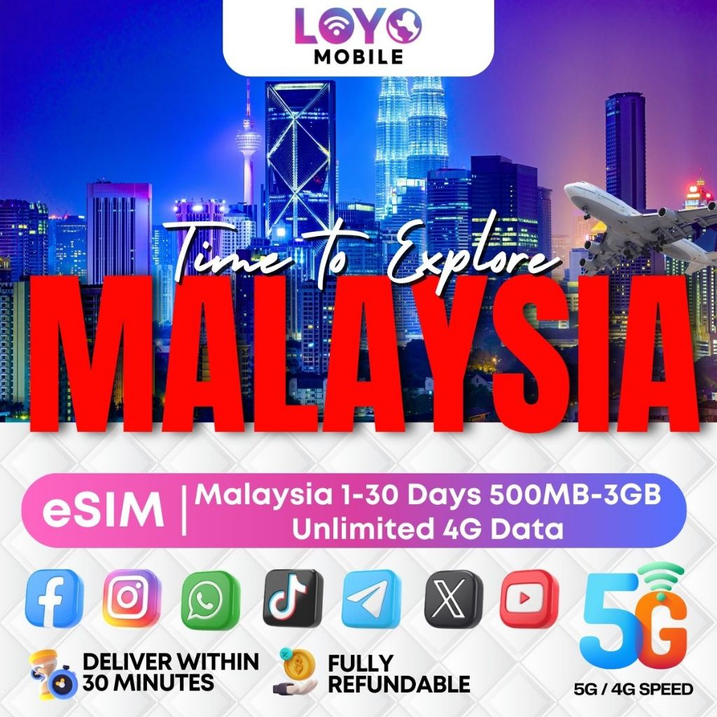 Malaysia eSIM - Daily Pass